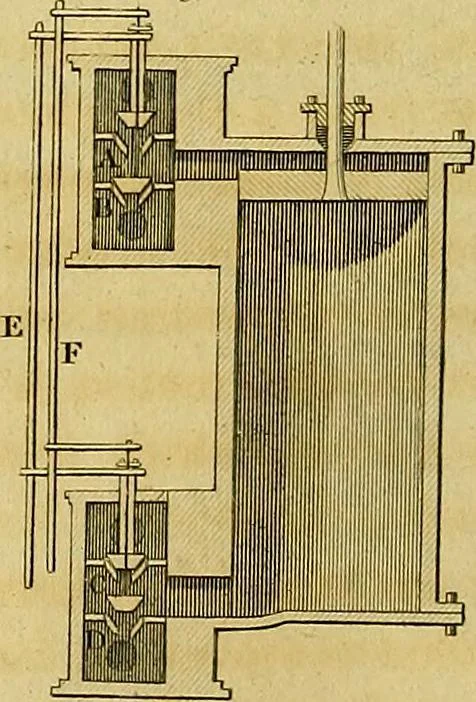 An illustration from The steam engine familiarly explained and illustrated; with an historical sketch of its invention and progressive improvement; its applications to navigation and railways; with plain axioms for railway speculators, 1849, leaf 139