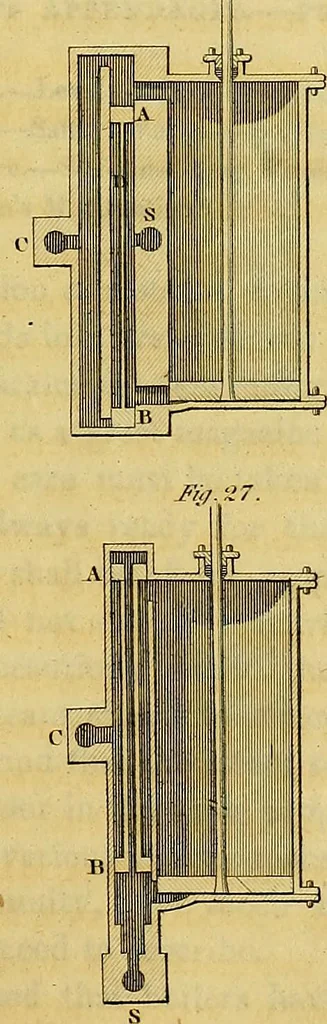 An illustration from The steam engine familiarly explained and illustrated; with an historical sketch of its invention and progressive improvement; its applications to navigation and railways; with plain axioms for railway speculators, 1849, leaf 144