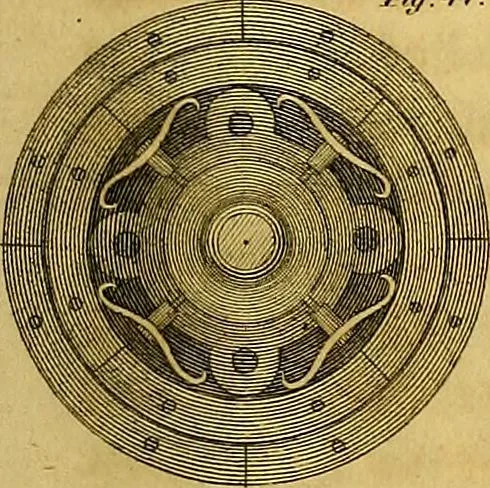 An illustration from The steam engine familiarly explained and illustrated; with an historical sketch of its invention and progressive improvement; its applications to navigation and railways; with plain axioms for railway speculators, 1849, leaf 186