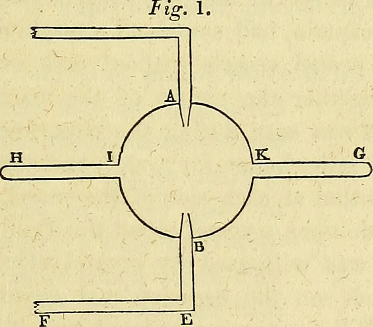 An illustration from The steam engine familiarly explained and illustrated; with an historical sketch of its invention and progressive improvement; its applications to navigation and railways; with plain axioms for railway speculators, 1849, leaf 50