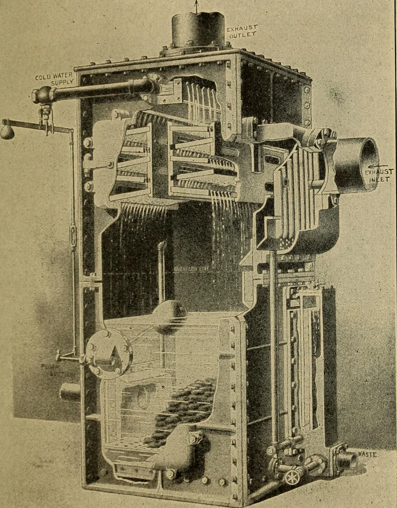 An illustration from The steam-engine and other heat-motors, 1909, leaf 270