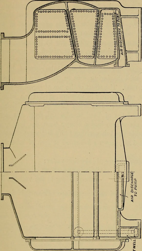 An illustration from The steam-engine and other heat-motors, 1909, leaf 282