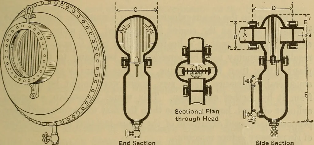 An illustration from The steam-engine and other heat-motors, 1909, leaf 320