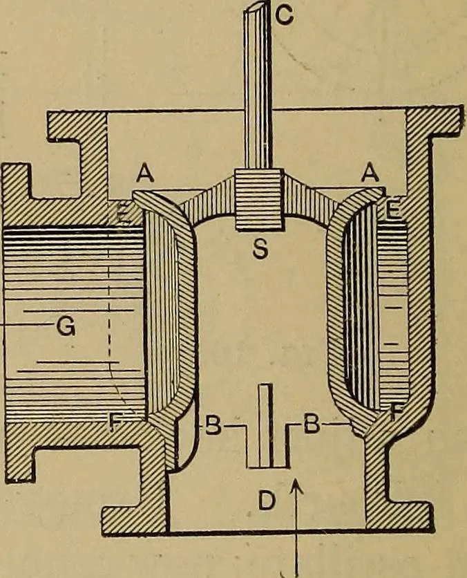 An illustration from The steam-engine and other heat-motors, 1909, leaf 391