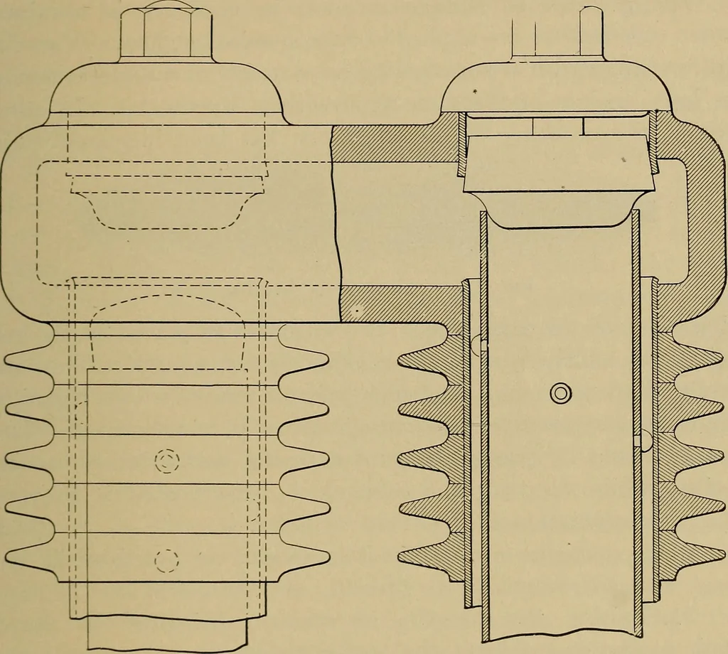 An illustration from The steam-engine and other heat-motors, 1909, leaf 454