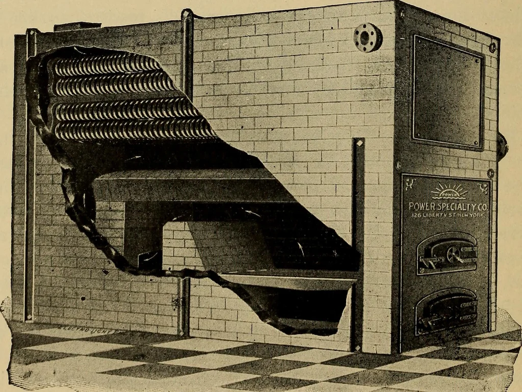 An illustration from The steam-engine and other heat-motors, 1909, leaf 457