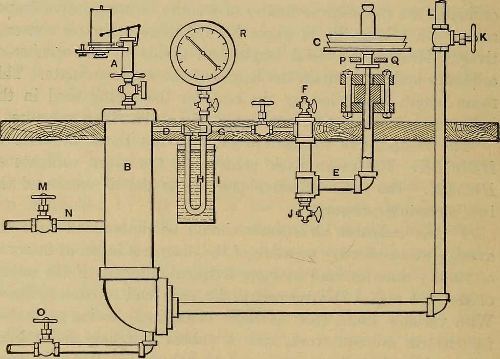 An illustration from The steam-engine and other heat-motors, 1909, leaf 95
