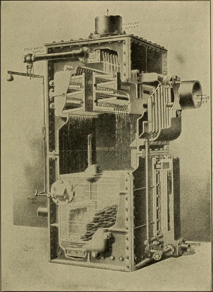 An illustration from The steam-engine and other heat-motors, 1909, leaf 270