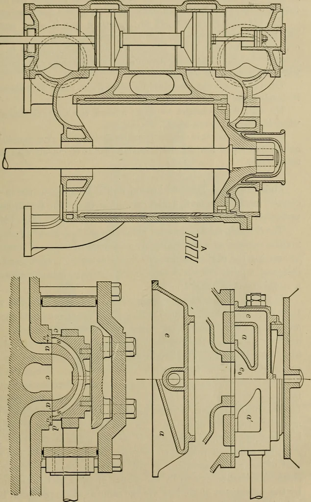 An illustration from The steam-engine and other heat-motors, 1909, leaf 372