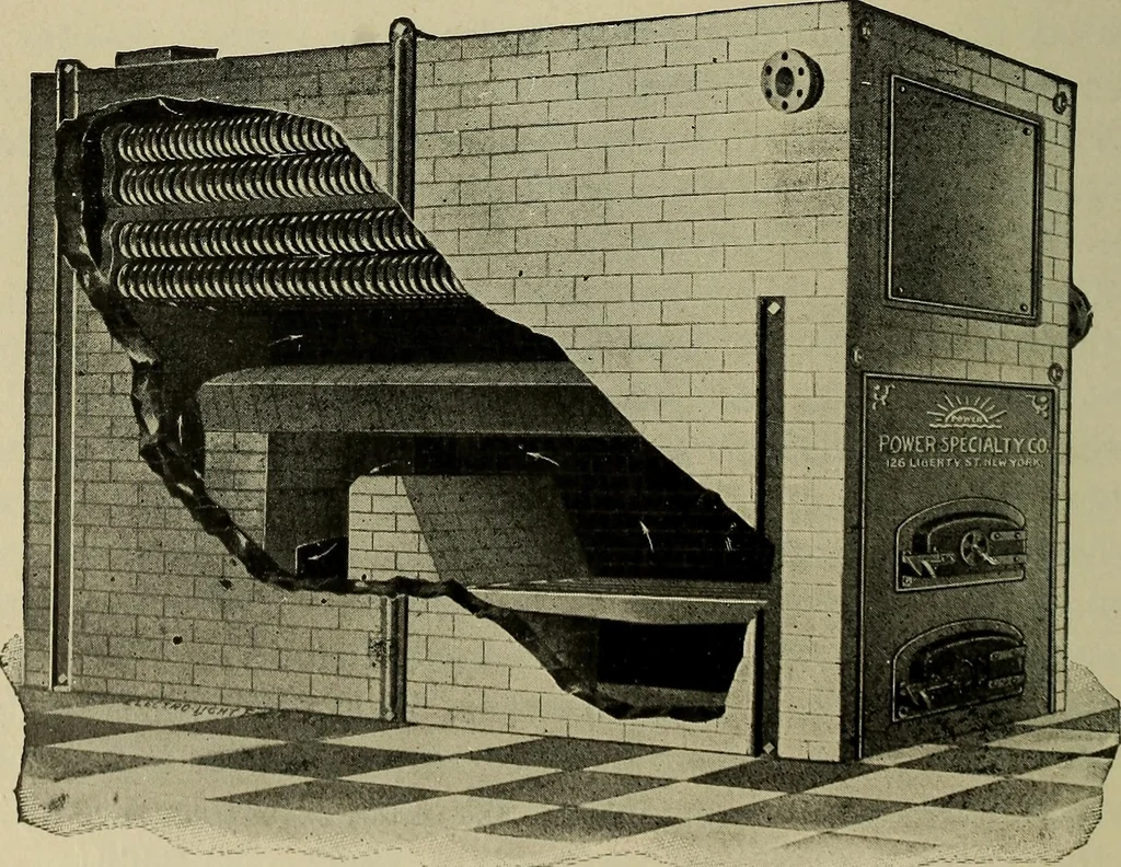 An illustration from The steam-engine and other heat-motors, 1909, leaf 457