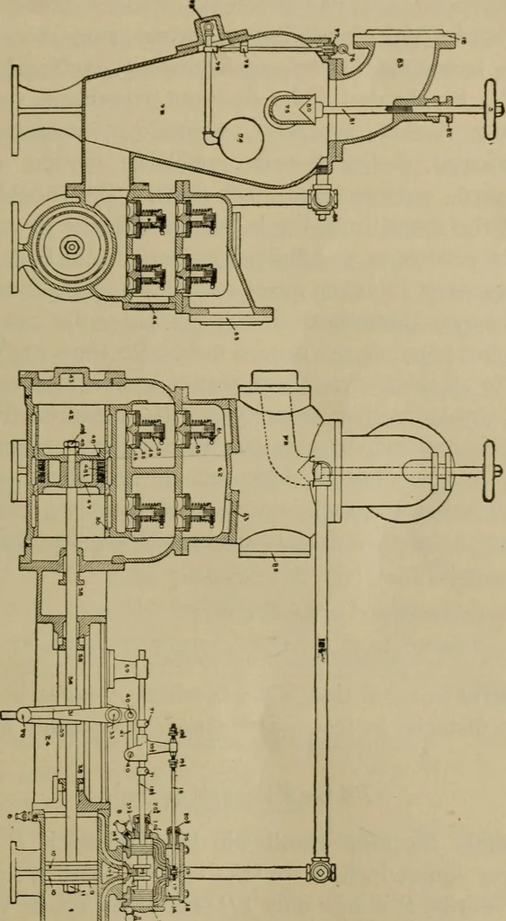 An illustration from The steam-engine and other heat-motors, 1909, leaf 50