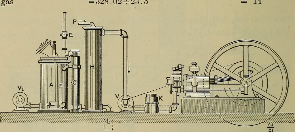 An illustration from The steam-engine and other heat-motors, 1909, leaf 509