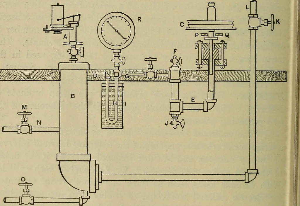 An illustration from The steam-engine and other heat-motors, 1909, leaf 95