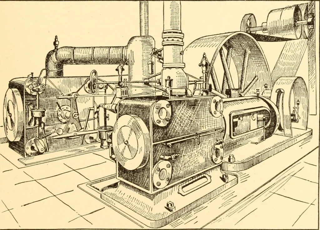 An illustration from Steam engines, prepared in the Extension division of the University of Wisconsin, 1919, leaf 244