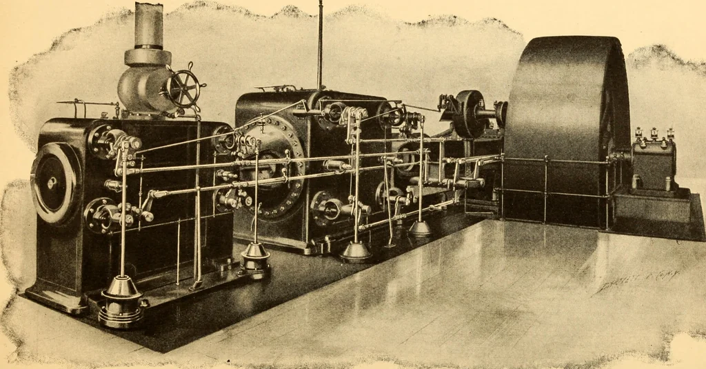 An illustration from Steam engines; a thorough and practical presentation of modern steam engine practice, 1917, leaf 11