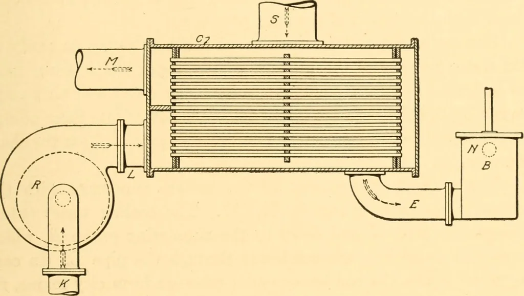 An illustration from Steam engines; a thorough and practical presentation of modern steam engine practice, 1917, leaf 138