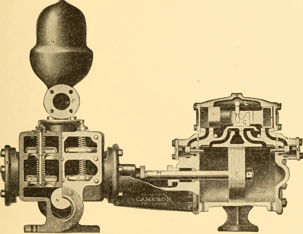 An illustration from Steam engines; a thorough and practical presentation of modern steam engine practice, 1917, leaf 84