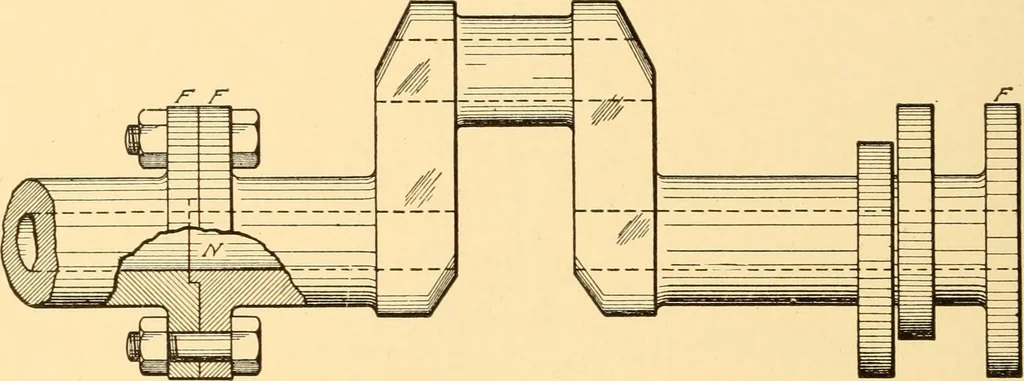 An illustration from Steam engines; a thorough and practical presentation of modern steam engine practice, 1917, leaf 93