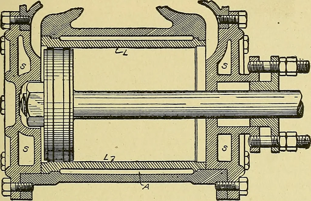 An illustration from Steam engines, a thorough and practical presentation of modern steam engine practice, 1920, leaf 132
