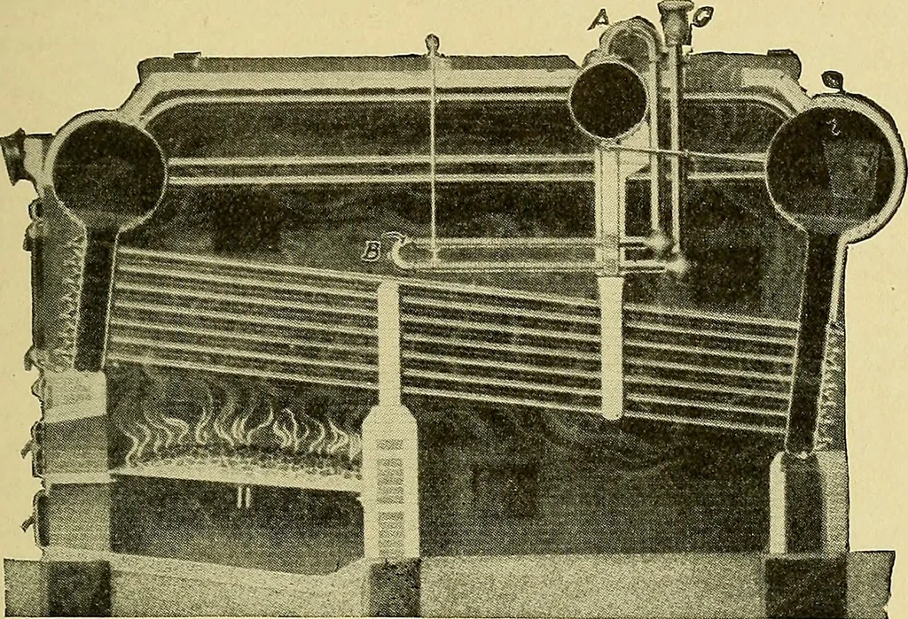 An illustration from Steam engines, a thorough and practical presentation of modern steam engine practice, 1920, leaf 134