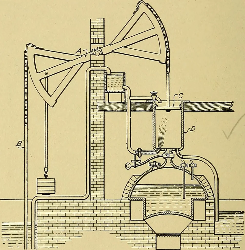 An illustration from Steam engines, a thorough and practical presentation of modern steam engine practice, 1920, leaf 19