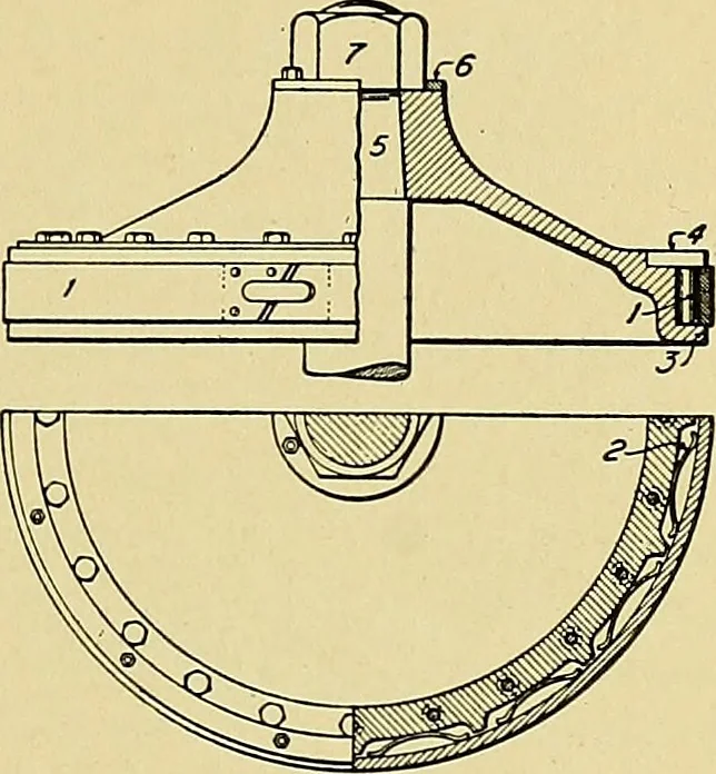 An illustration from Steam engines, a thorough and practical presentation of modern steam engine practice, 1920, leaf 28