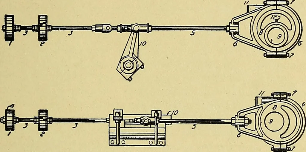 An illustration from Steam engines, a thorough and practical presentation of modern steam engine practice, 1920, leaf 32