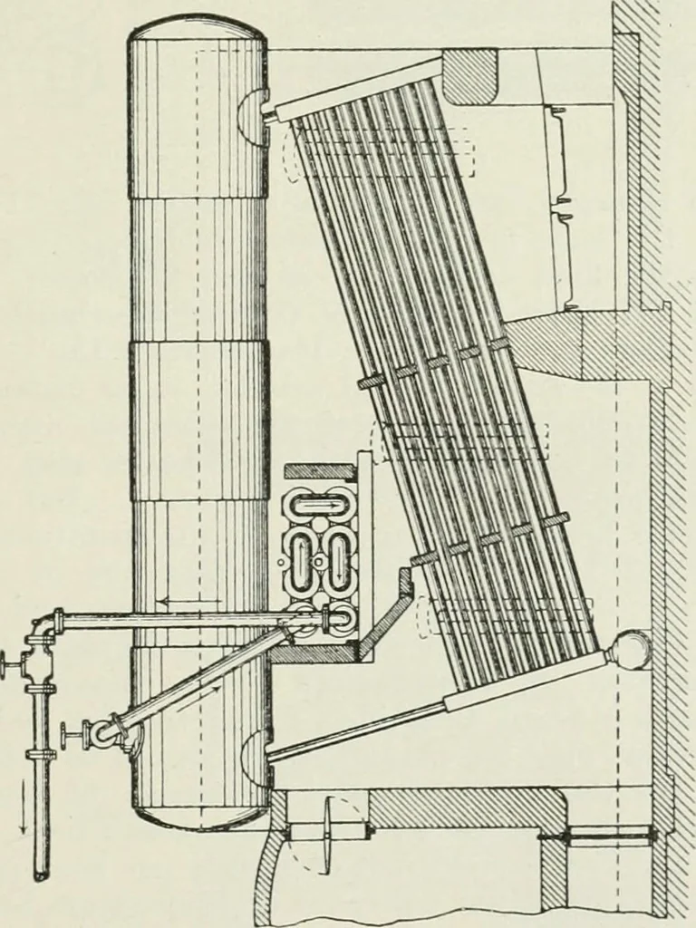 An illustration from Steam-engine theory and practice, 1922, leaf 176