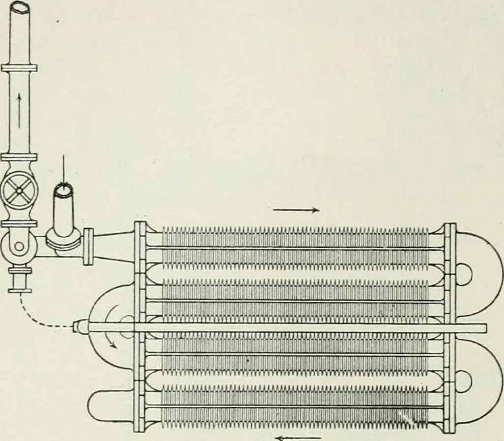 An illustration from Steam-engine theory and practice, 1922, leaf 177