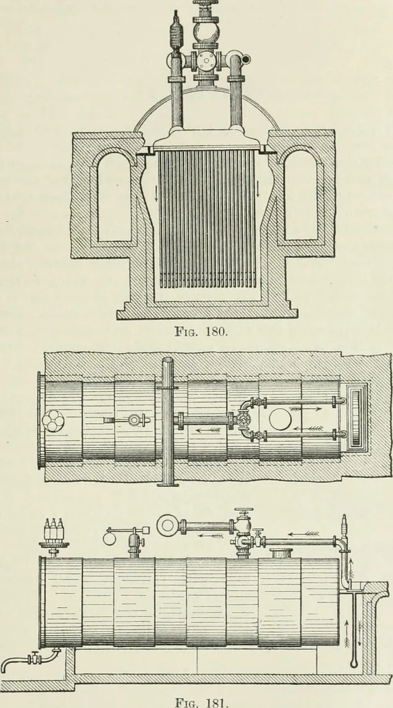 An illustration from Steam-engine theory and practice, 1922, leaf 180