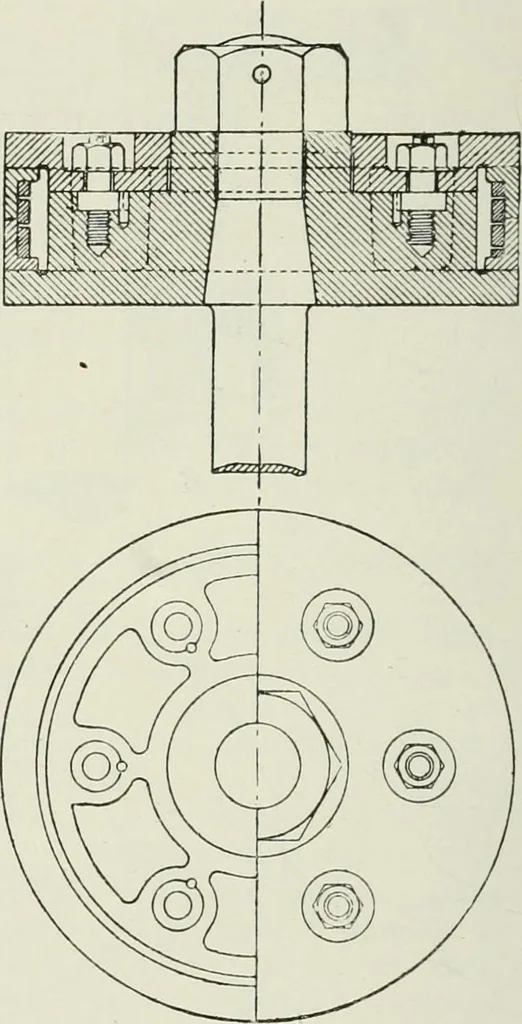 An illustration from Steam-engine theory and practice, 1922, leaf 273