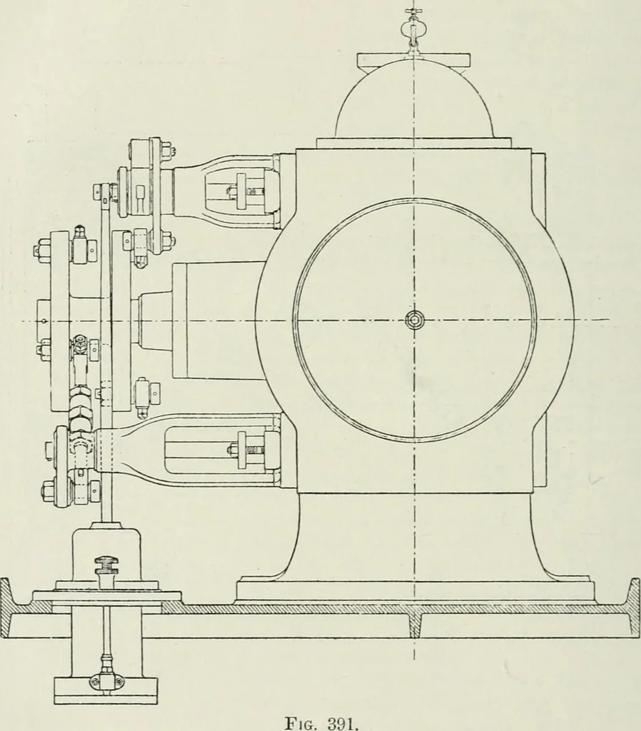 An illustration from Steam-engine theory and practice, 1922, leaf 355