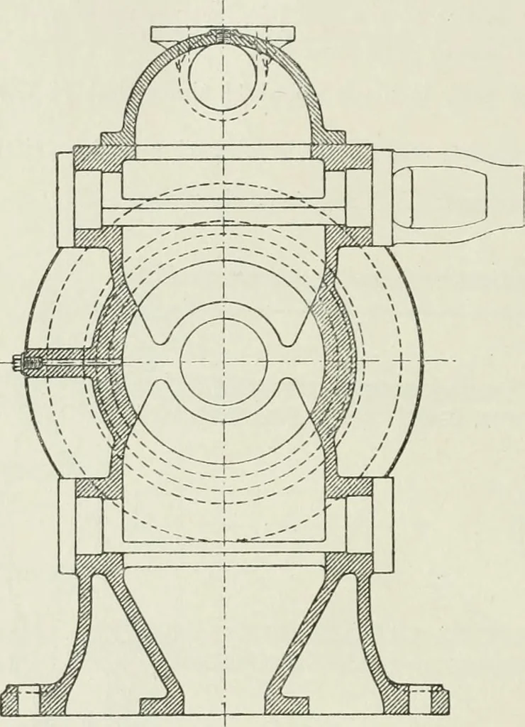 An illustration from Steam-engine theory and practice, 1922, leaf 357