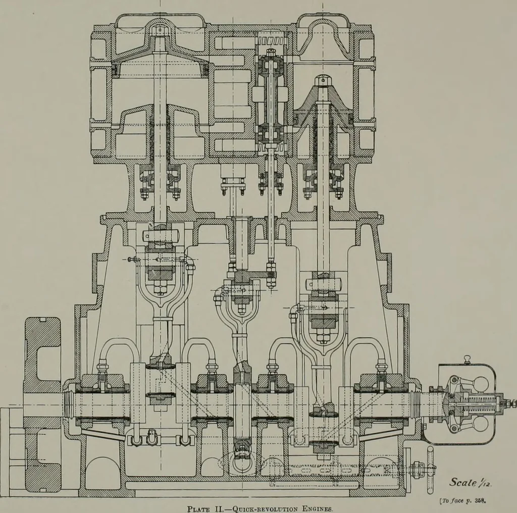 An illustration from Steam-engine theory and practice, 1922, leaf 377