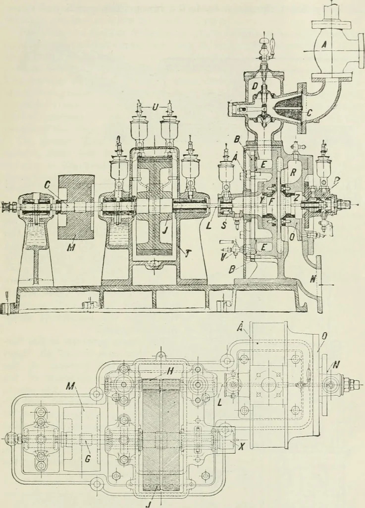 An illustration from Steam-engine theory and practice, 1922, leaf 430