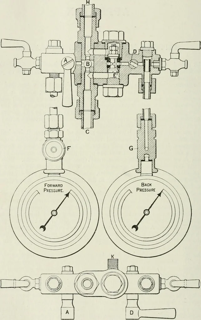 An illustration from Steam-engine theory and practice, 1922, leaf 475