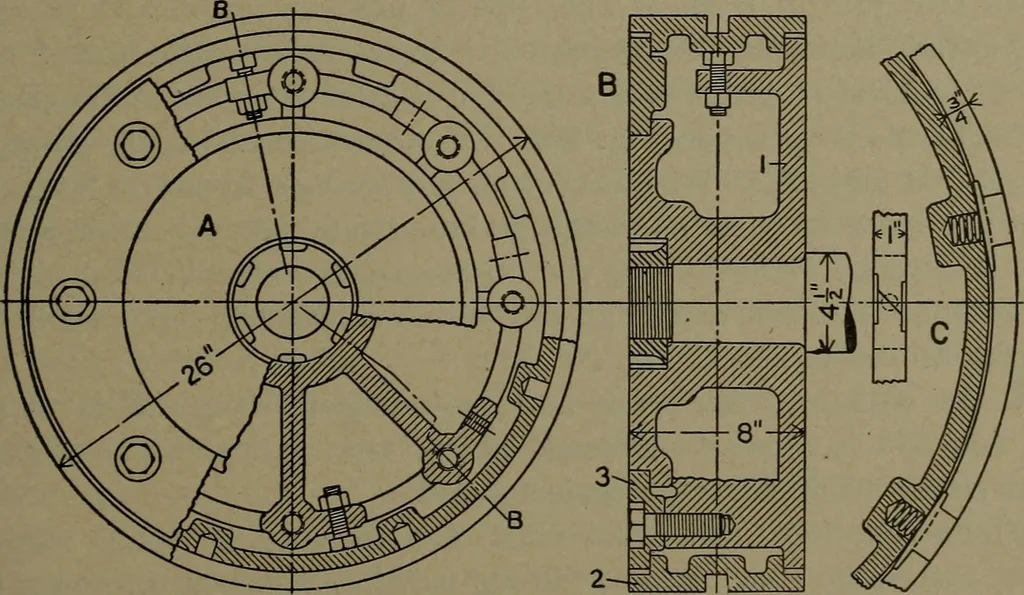 An illustration from The steam engine and turbine; a text-book for engineering colleges, 1911, leaf 366