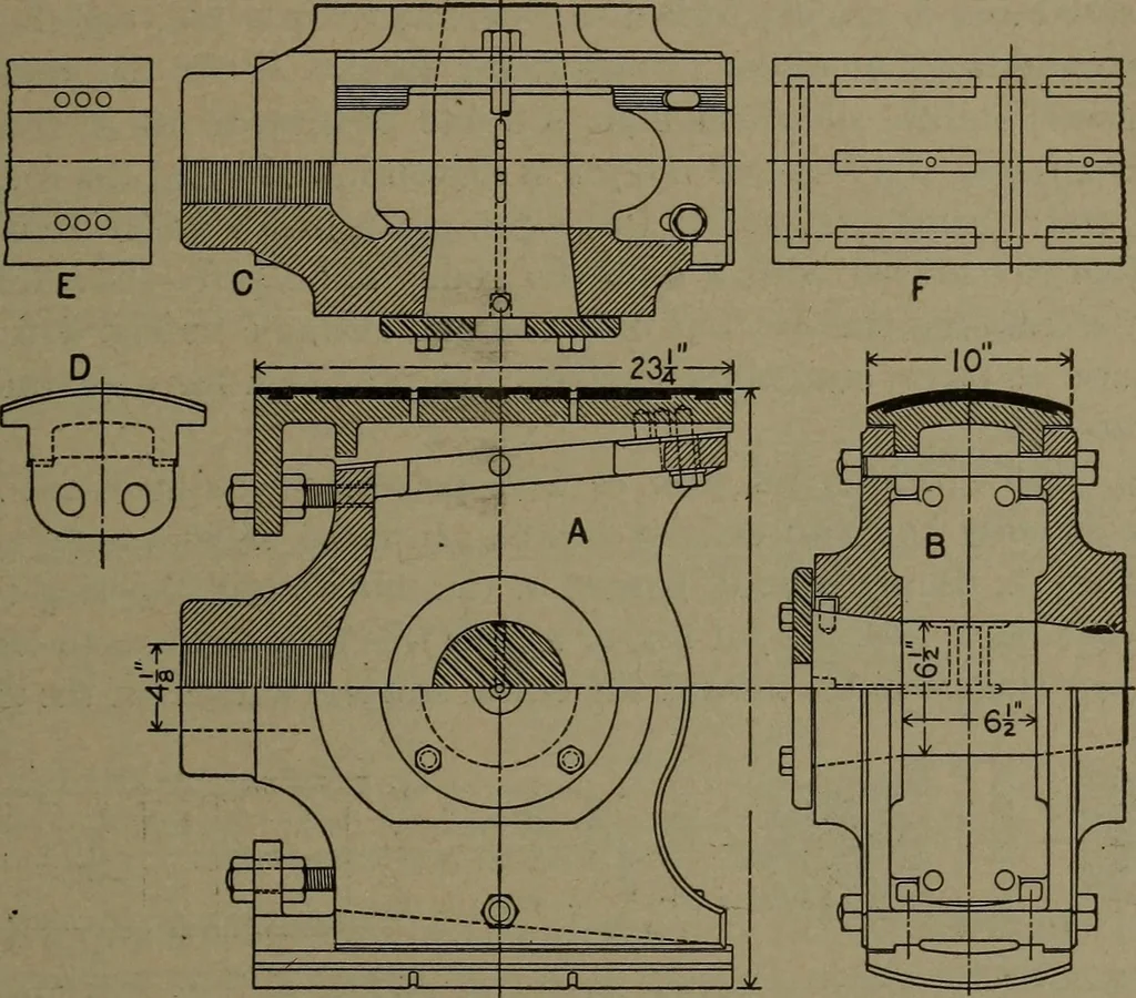 An illustration from The steam engine and turbine; a text-book for engineering colleges, 1911, leaf 370