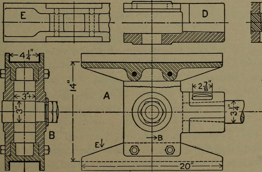 An illustration from The steam engine and turbine; a text-book for engineering colleges, 1911, leaf 370