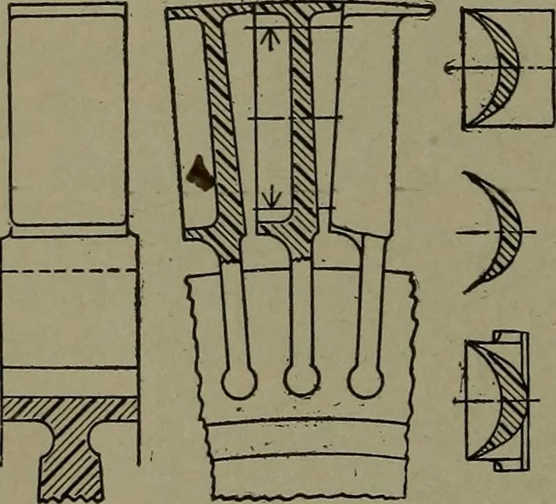 An illustration from The steam engine and turbine; a text-book for engineering colleges, 1911, leaf 543