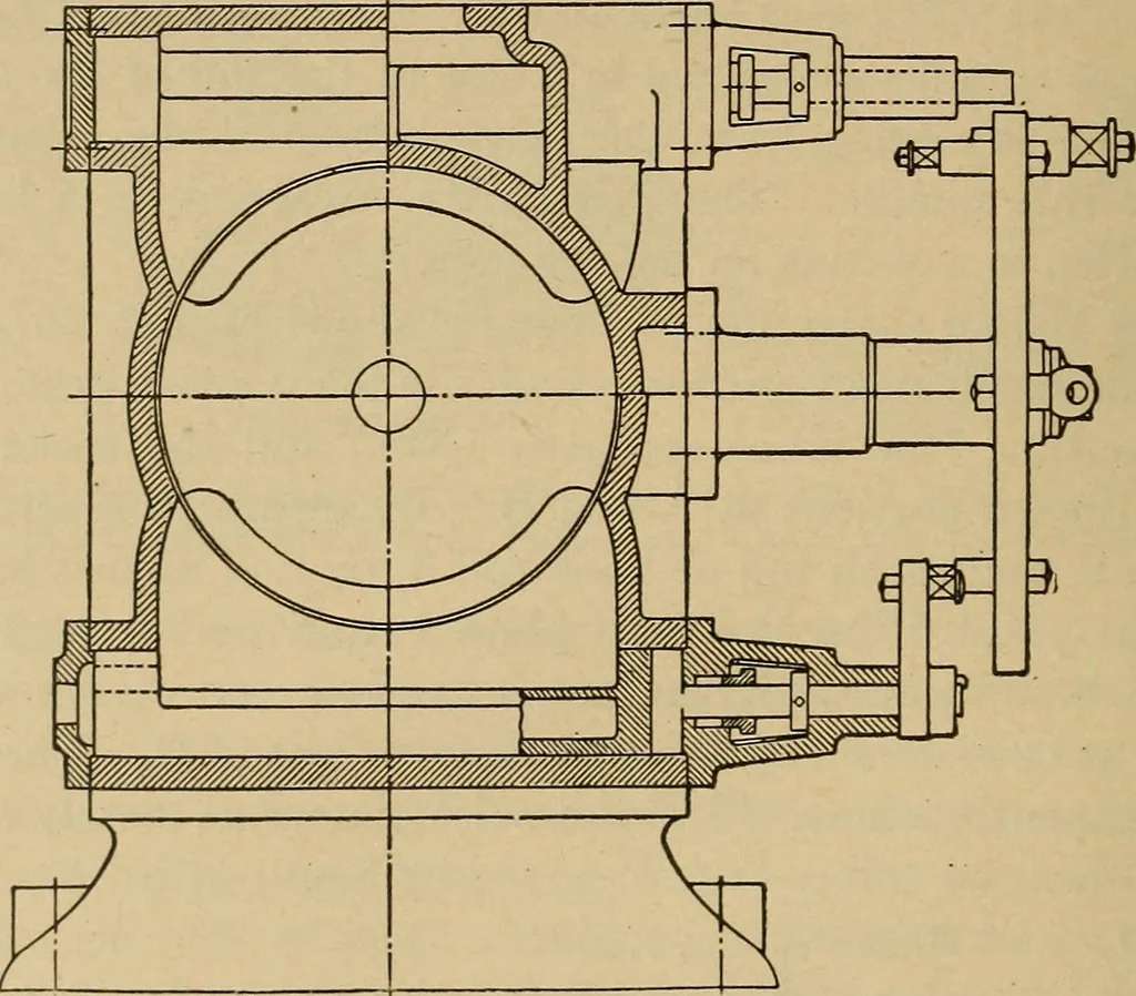 An illustration from The steam engine and turbine; a text-book for engineering colleges, 1911, leaf 419