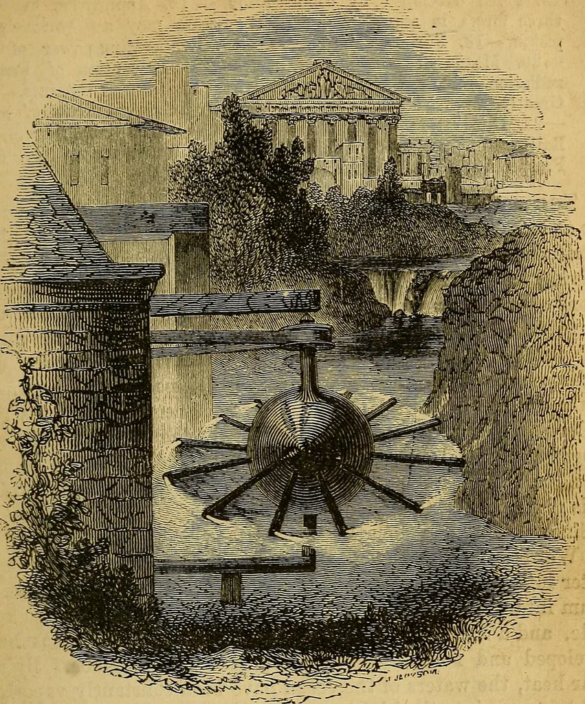 An illustration from Steam and its uses : including the steam engine, the locomotive, and steam navigation, 1873, leaf 12