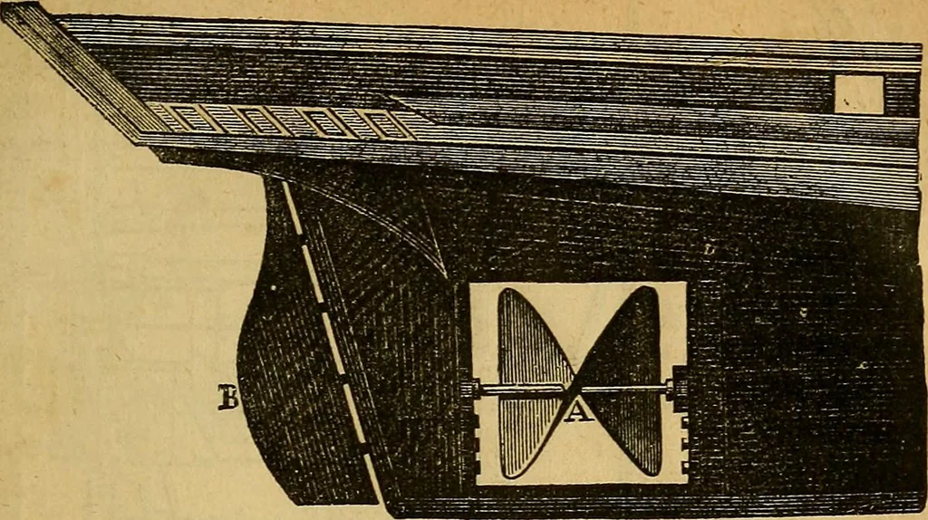 An illustration from Steam and its uses : including the steam engine, the locomotive, and steam navigation, 1873, leaf 124