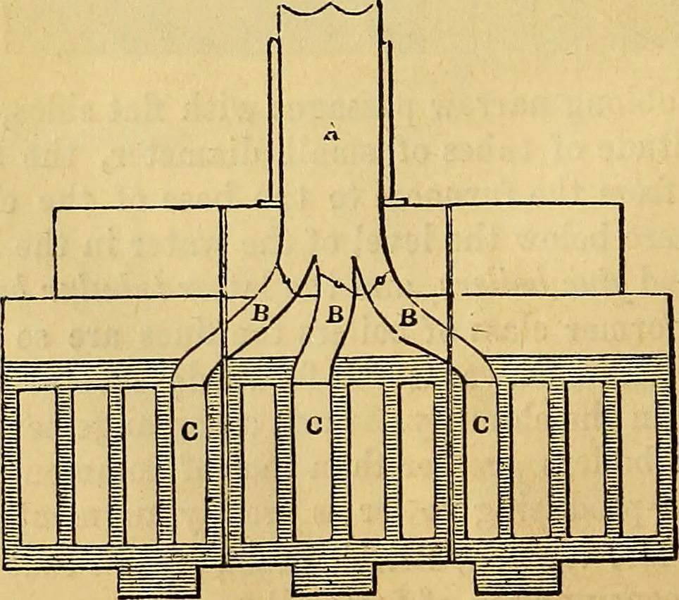 An illustration from Steam and its uses : including the steam engine, the locomotive, and steam navigation, 1873, leaf 127