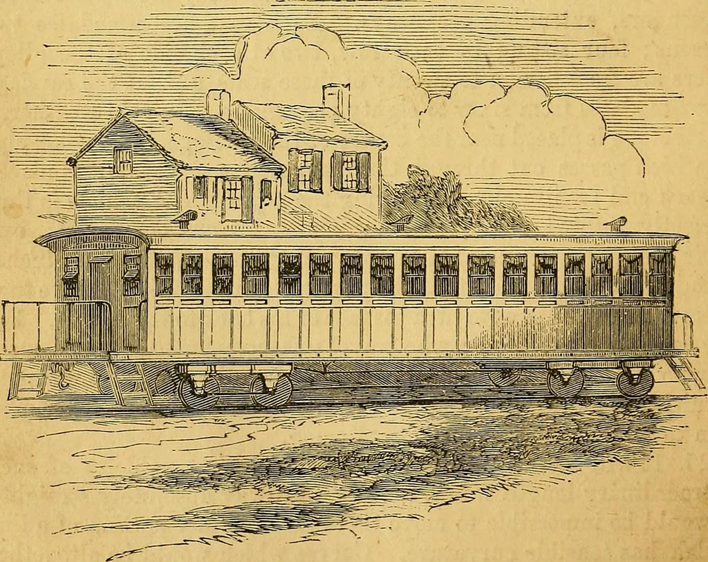 An illustration from Steam and its uses : including the steam engine, the locomotive, and steam navigation, 1873, leaf 203