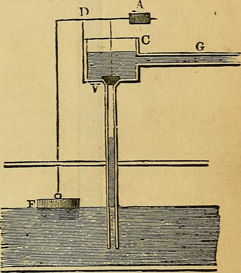 An illustration from Steam and its uses : including the steam engine, the locomotive, and steam navigation, 1873, leaf 34