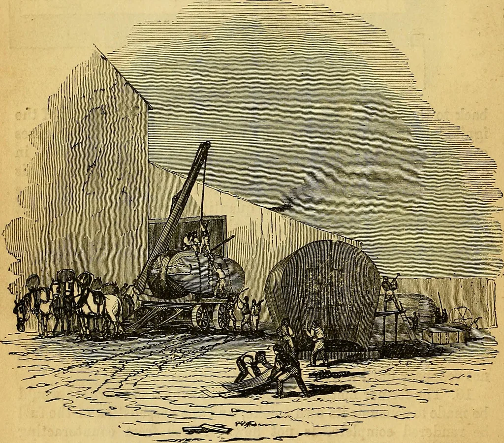 An illustration from Steam and its uses : including the steam engine, the locomotive, and steam navigation, 1873, leaf 43