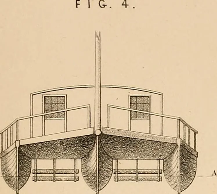 An illustration from Steam navigation, 1847, leaf 146