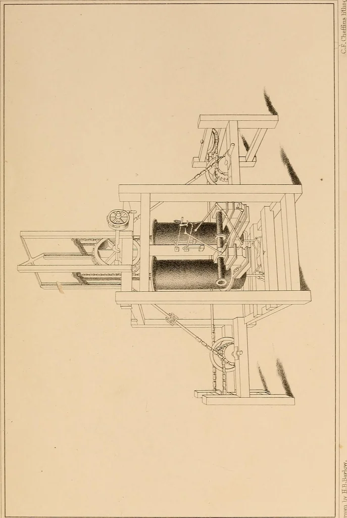 An illustration from Steam navigation, 1847, leaf 154