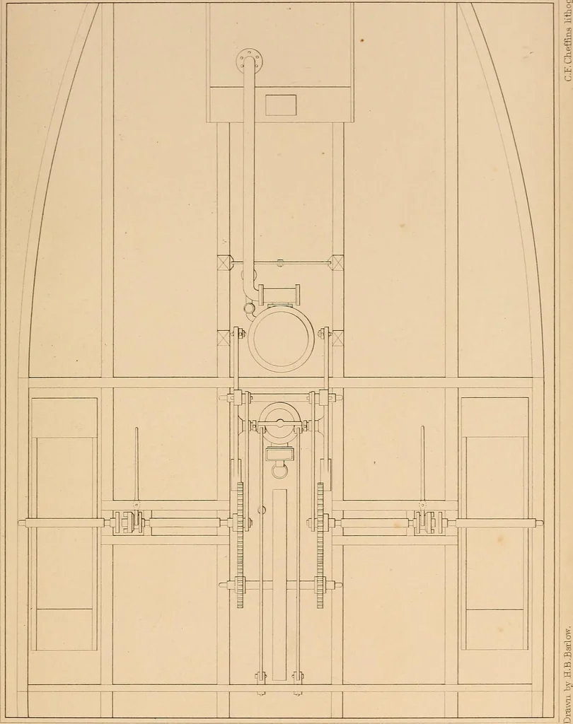 An illustration from Steam navigation, 1847, leaf 164